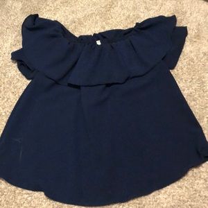 Off the shoulder blouse